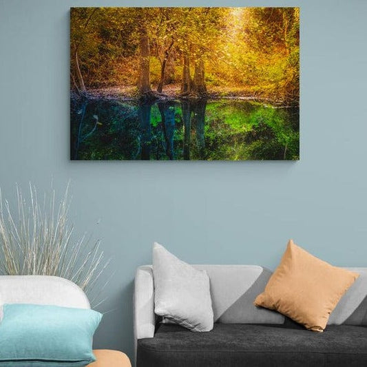 Tablou canvas -Lac superb - Cameradevis.ro