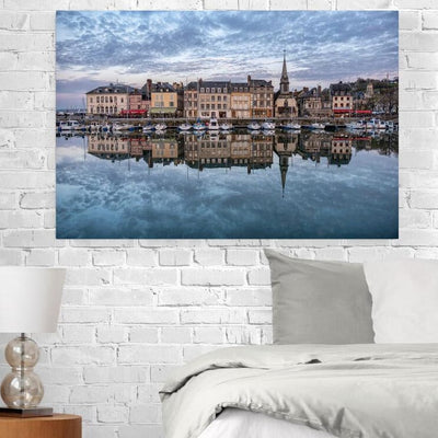 Tablou Canvas - Vedere port Honfleur Franta