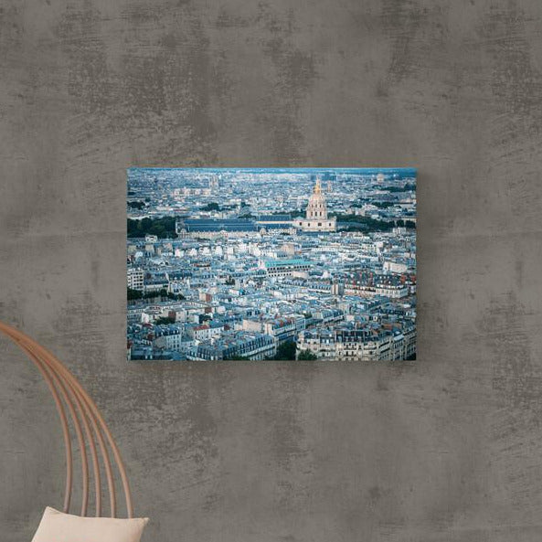 Tablou Canvas - Vedere din Turnul Eiffel Paris - Cameradevis.ro