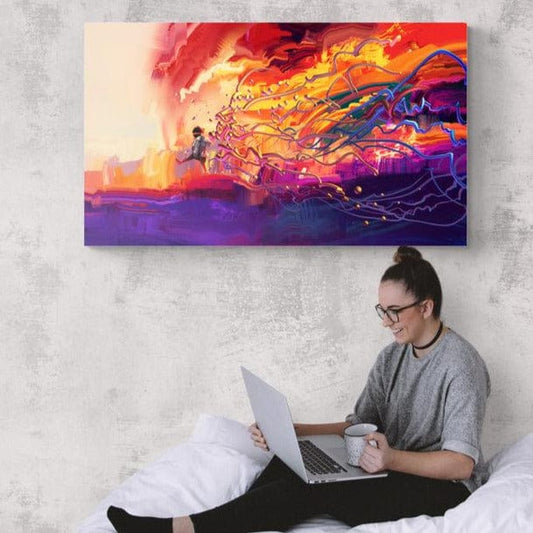 Tablou canvas - Urmatorul pas... - Cameradevis.ro