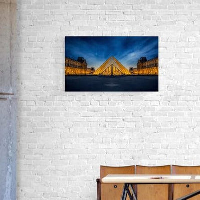 Tablou Canvas - Vedere panoramic Louvre Paris