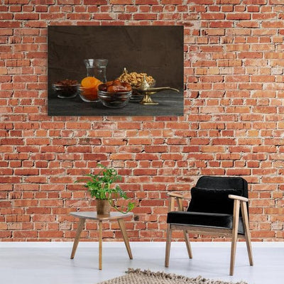 Tablou canvas - Masa cu fructe in 3D